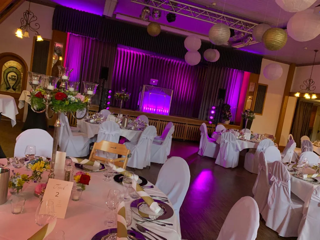 DJ Walsrode für eine Hochzeit im Forellenhof